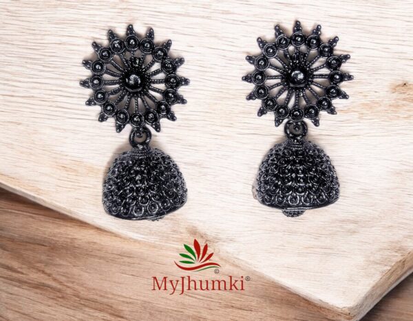 Oxidised Jhumka Earring For Women